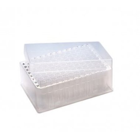 ClusterTubes, Racked Tubes W/Clear Lid, 12 Tube Strip, Non-Sterile, 960/cs, 960PK